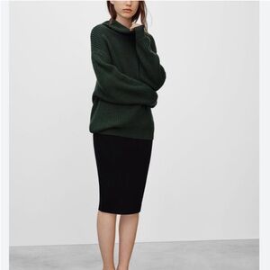 Wilfred Lis Pull-On Midi Pencil Skirt